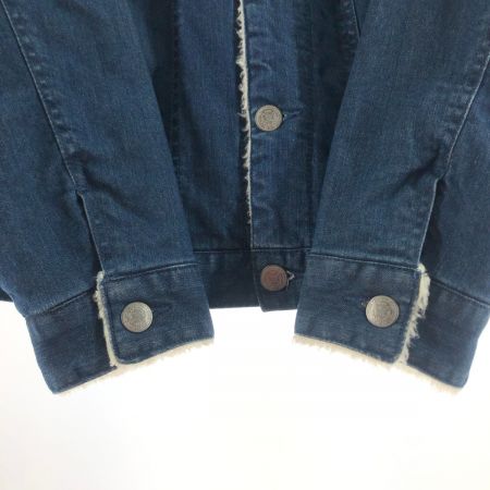  blutenblatt ブリューテンブラット メンズ ボアデニムジャケット サイズM ブルー×ホワイト