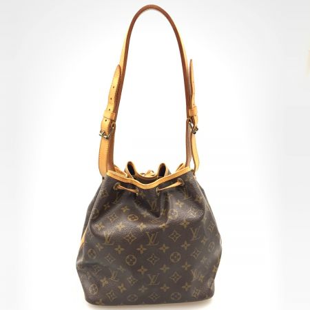  LOUIS VUITTON ルイヴィトン モノグラム プチ ノエ ショルダーバッグ ワンショルダーバッグ M42226 ブラウン 現状渡し