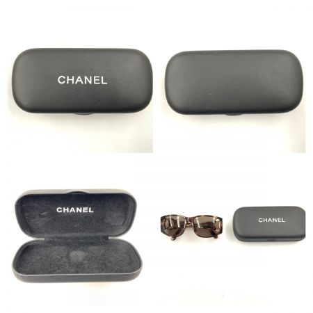  CHANEL シャネル ココマーク サングラス スモークブラウン 02461 91235
