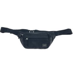 〇〇 PORTER ポーター デニム ウエストバッグ  892-15105 ブラック Bランク