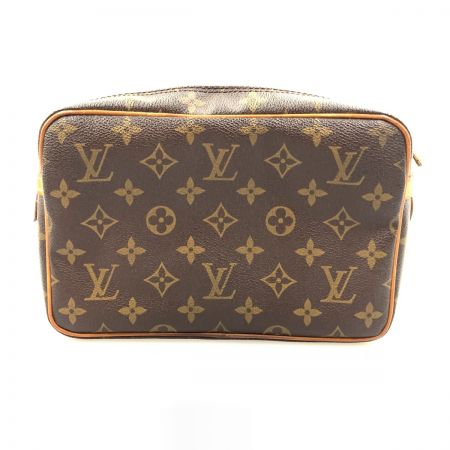  LOUIS VUITTON ルイヴィトン モノグラム コンピエーニュ23 クラッチバッグ ポーチ M51847 ブラウン