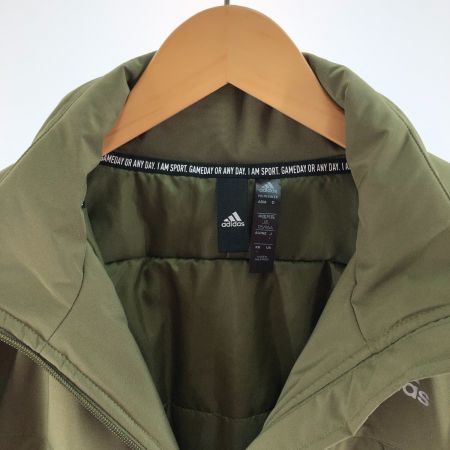  adidas アディダス メンズ 中綿ブルゾン サイズL H40850 カーキ