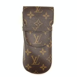 〇〇 LOUIS VUITTON ルイヴィトン モノグラム エテュイ スティロ ペンケース ペン入れ ポーチ M62970 ブラウン Bランク