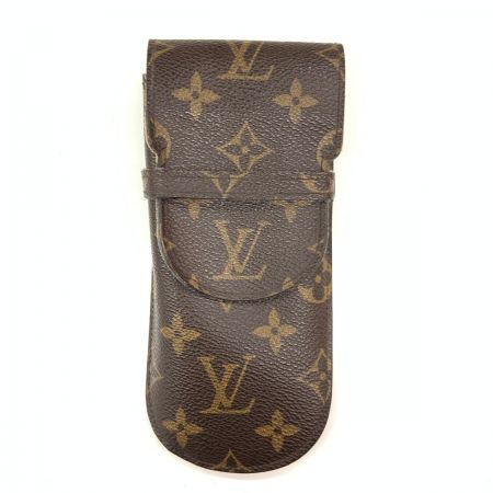  LOUIS VUITTON ルイヴィトン モノグラム エテュイ スティロ ペンケース ペン入れ ポーチ M62990  ブラウン