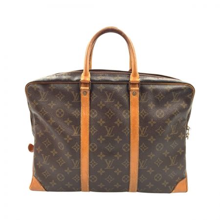  LOUIS VUITTON ルイヴィトン モノグラム ポルト ドキュマン ヴォワヤージュ ビジネスバッグ M53361 ブラウン