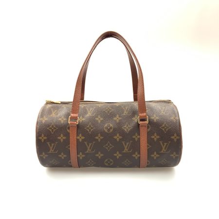  LOUIS VUITTON ルイヴィトン モノグラム パピヨン30 ハンド バッグ M51365 ブラウン