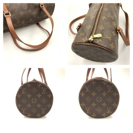  LOUIS VUITTON ルイヴィトン モノグラム パピヨン30 ハンド バッグ M51365 ブラウン