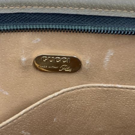  GUCCI PLUS グッチプラス クラッチバッグ ポーチ ベージュ