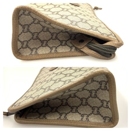  GUCCI PLUS グッチプラス クラッチバッグ ポーチ ベージュ