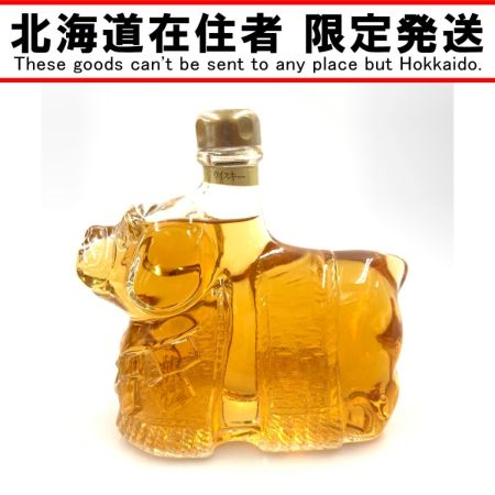 【北海道内限定発送】 NIKKA WHISKY ニッカウイスキー スーパーニッカ 闘勝英傑犬 600ml 43% 国産ウィスキー 未開栓