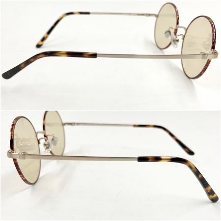  Zoff ラウンド型 サングラス 50□19-140 M-46 ZP182G15 ブラウン