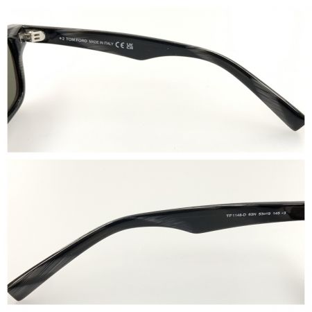  TOMFORD サングラス 63N 53□19 145 FT1148 ブラック