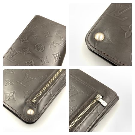  LOUIS VUITTON ルイヴィトン モノグラム グラセ ホイスト 長財布 M66450 ブラウン