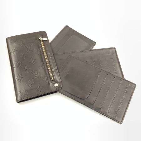  LOUIS VUITTON ルイヴィトン モノグラム グラセ ホイスト 長財布 M66450 ブラウン