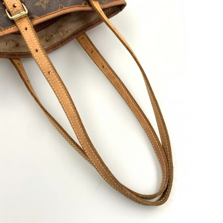  LOUIS VUITTON ルイヴィトン モノグラム バケットPM ショルダーバッグ M42238 ブラウン