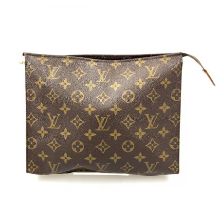  LOUIS VUITTON ルイヴィトン モノグラム ポッシュ トワレット26 ポーチ クラッチバッグ M47542 ブラウン