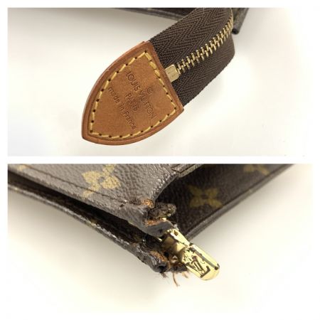  LOUIS VUITTON ルイヴィトン モノグラム ポッシュ トワレット26 ポーチ クラッチバッグ M47542 ブラウン