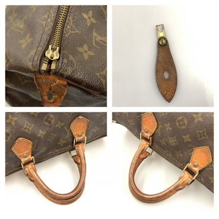  LOUIS VUITTON ルイヴィトン モノグラム スピーディ35 ハンドバッグ ミニボストンバッグ M41524 ブラウン 現状渡し