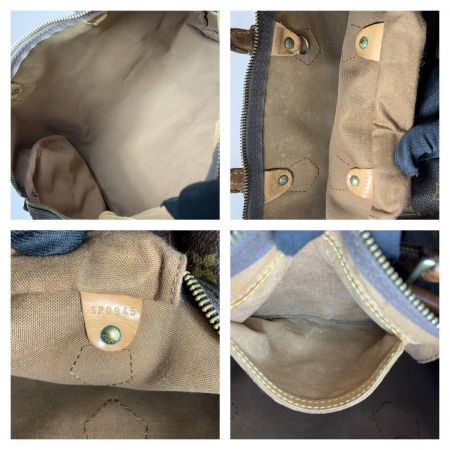  LOUIS VUITTON ルイヴィトン モノグラム スピーディ35 ハンドバッグ ミニボストンバッグ M41524 ブラウン 現状渡し