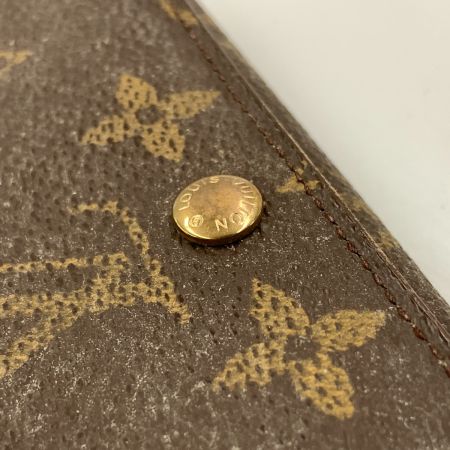  LOUIS VUITTON ルイヴィトン モノグラム ポルトモネ ジップ  二つ折り長財布 M61735 ブラウン 現状渡し