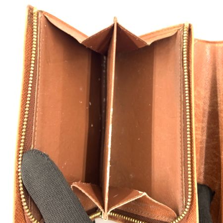  LOUIS VUITTON ルイヴィトン モノグラム ポルトモネ ジップ  二つ折り長財布 M61735 ブラウン 現状渡し