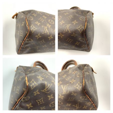  LOUIS VUITTON ルイヴィトン モノグラム スピーディ25 ハンドバッグ M41109 ブラウン 現状渡し