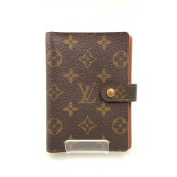 〇〇 LOUIS VUITTON ルイヴィトン モノグラム アジェンダ PM 手帳カバー  R20005 Cランク