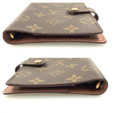  LOUIS VUITTON ルイヴィトン モノグラム アジェンダ PM 手帳カバー  R20005