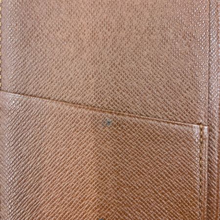  LOUIS VUITTON ルイヴィトン モノグラム ポルト バルール カルト クレディ 二つ折り長札入れ 財布 M61823 ブラウン