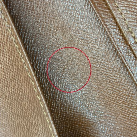  LOUIS VUITTON ルイヴィトン モノグラム ポルト バルール カルト クレディ 二つ折り長札入れ 財布 M61823 ブラウン