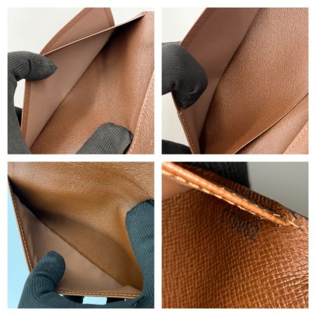  LOUIS VUITTON ルイヴィトン モノグラム ポルト バルール カルト クレディ 二つ折り長札入れ 財布 M61823 ブラウン