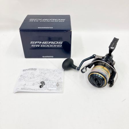  SHIMANO シマノ SPHEROS 21スフェロス SW6000HG 043634 スピニングリール