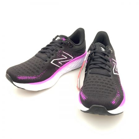  NEW BALANCE ニュー・バランス ランニングシューズ 24.5cm W108012J ブラック x ピンク