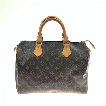  LOUIS VUITTON ルイヴィトン モノグラム スピーディ30 ハンドバッグ M41526 ブラウン