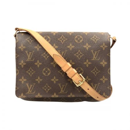  LOUIS VUITTON ルイヴィトン モノグラム ミュゼット タンゴ ショート ショルダーバッグ M51257 ブラウン