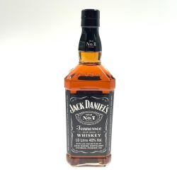 〇〇 JACK DANIEL'S ジャックダニエル ブラックラベル オールド No.7 テネシー ウイスキー 1000ml 40% Sランク 未開栓