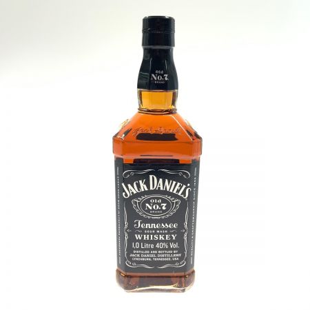  JACK DANIEL'S ジャックダニエル ブラックラベル オールド No.7 テネシー ウイスキー 1000ml 40% 未開栓