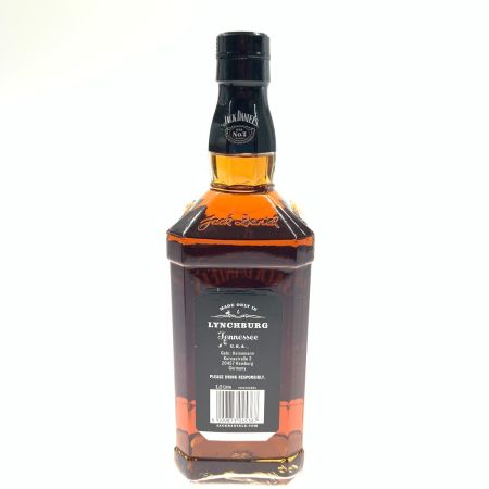 JACK DANIEL'S ジャックダニエル ブラックラベル オールド No.7 テネシー ウイスキー 1000ml 40% 未開栓