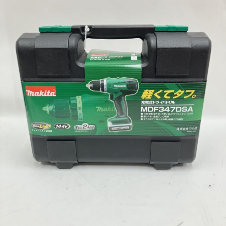  MAKITA マキタ 充電式ドライバドリル 14.4V MDF347DSA 未使用品