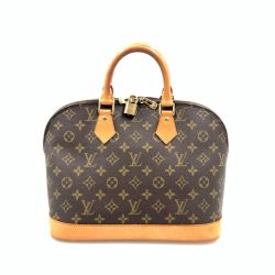 〇〇 LOUIS VUITTON ルイヴィトン モノグラム アルマ ハンドバッグ  M51130 ブラウン Bランク