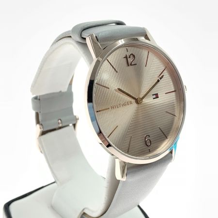  TOMMY HILFIGER トミーヒルフィガー クォーツ 腕時計 1781975 ゴールド x グレー
