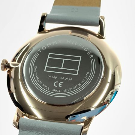  TOMMY HILFIGER トミーヒルフィガー クォーツ 腕時計 1781975 ゴールド x グレー