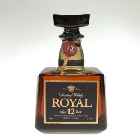 【北海道内限定発送】 ROYAL サントリーローヤル ローヤル ウイスキー 12年 700ml 43%  未開栓