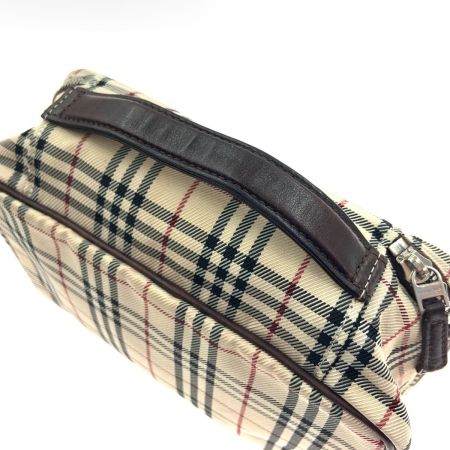  BURBERRY バーバリー チェック柄 ポーチ ミニバッグ