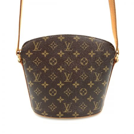  LOUIS VUITTON ルイヴィトン モノグラム ドルーオ ショルダーバッグ M51290 ブラウン