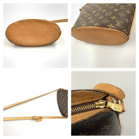  LOUIS VUITTON ルイヴィトン モノグラム ドルーオ ショルダーバッグ M51290 ブラウン