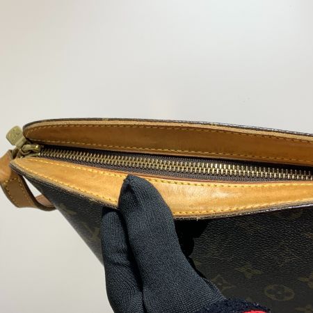  LOUIS VUITTON ルイヴィトン モノグラム ドルーオ ショルダーバッグ M51290 ブラウン