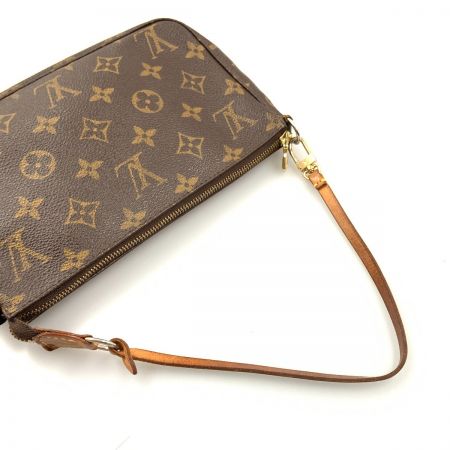  LOUIS VUITTON ルイヴィトン モノグラム ポシェット アクセソワール アクセサリーポーチ M51980 ブラウン
