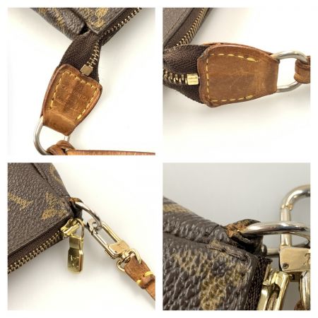  LOUIS VUITTON ルイヴィトン モノグラム ポシェット アクセソワール アクセサリーポーチ M51980 ブラウン