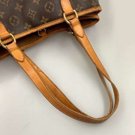  LOUIS VUITTON ルイヴィトン モノグラム バティニョール オリゾンタル ショルダーバッグ M51154 ブラウン